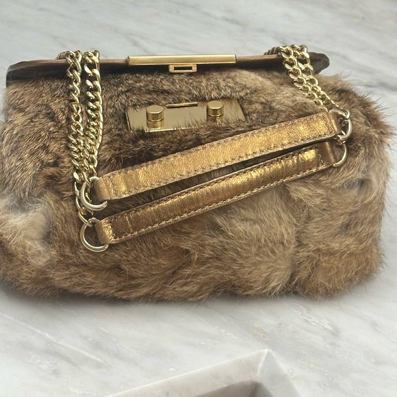 Michael Kors Rabbit Fur Purse - Picture 15 of 15